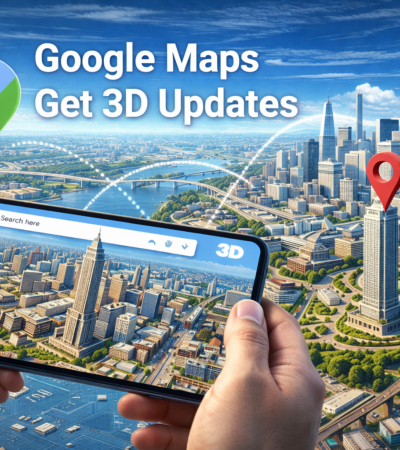 Google Maps 3D Update