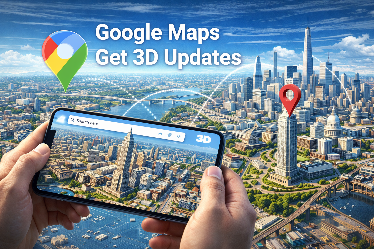 Google Maps 3D Update