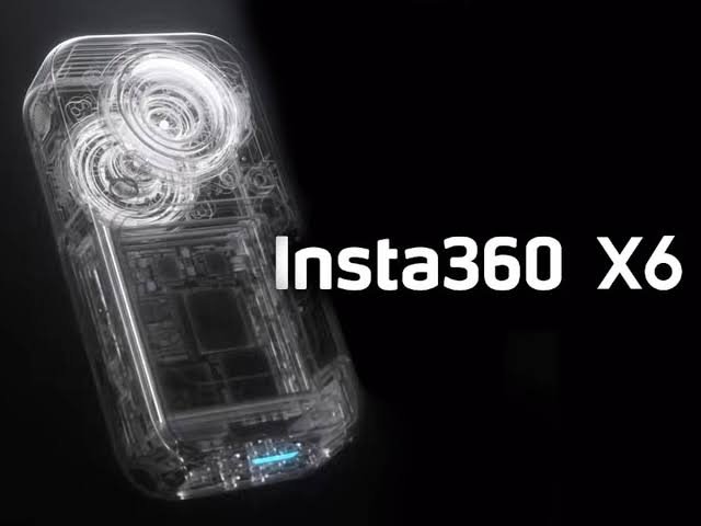 Insta360 X6 leaked promo showing the 8K camera design